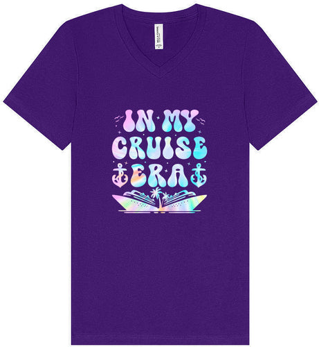 Tie Dye In My Cruise Era Unisex V-Neck Shirt