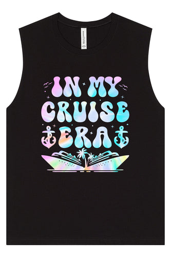 Tie Dye In My Cruise Era Muscle Tank