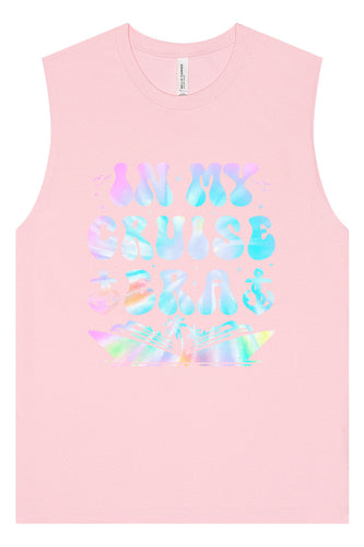 Tie Dye In My Cruise Era Muscle Tank