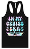 Tie Dye In My Cruise Era Women's Racerback Tank