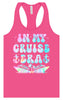 Tie Dye In My Cruise Era Women's Racerback Tank