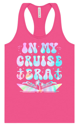 Tie Dye In My Cruise Era Women's Racerback Tank