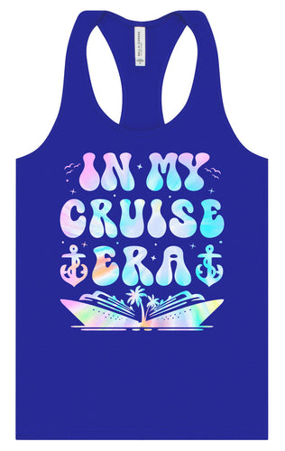 Tie Dye In My Cruise Era Women's Racerback Tank