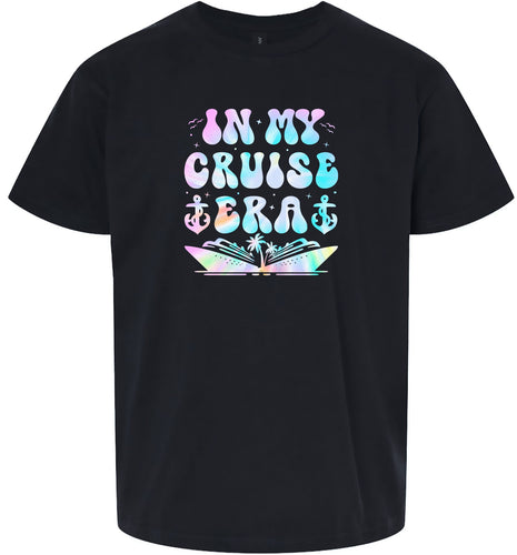 Tie Dye In My Cruise Era Children's Gildan Soft Shirt