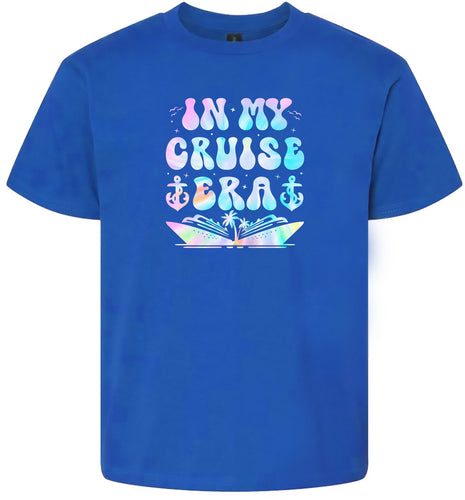 Tie Dye In My Cruise Era Children's Gildan Soft Shirt
