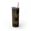 Skinny Tumbler with Straw – 20 oz Stainless Steel Cup