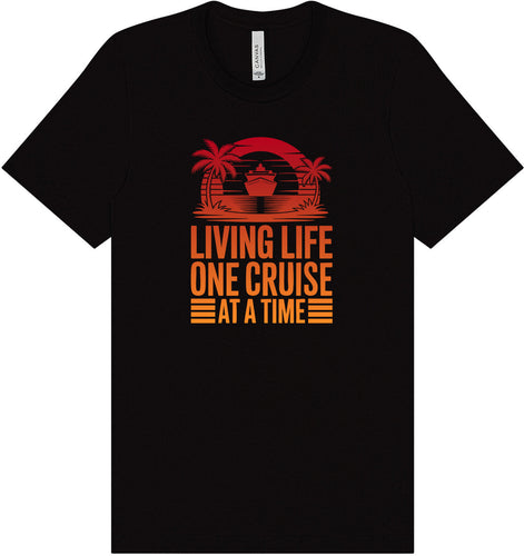 One Cruise at a Time Adult Bella Canvas Shirt