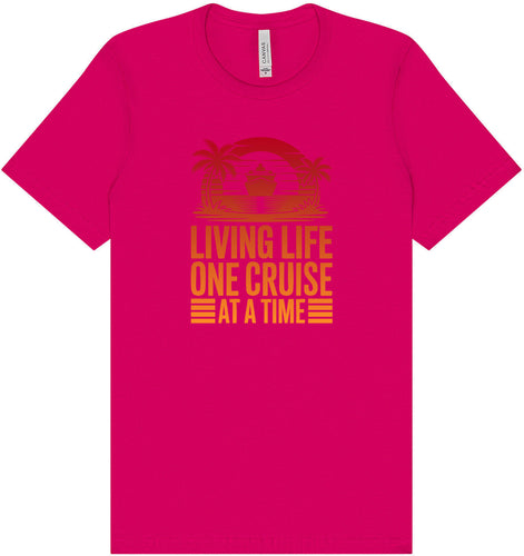 One Cruise at a Time Adult Bella Canvas Shirt