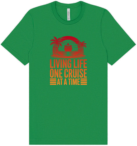 One Cruise at a Time Adult Bella Canvas Shirt