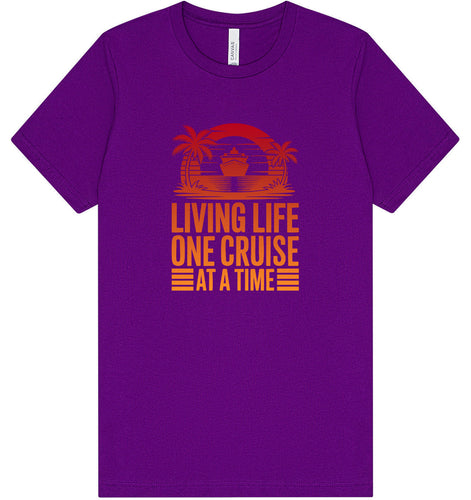 One Cruise at a Time Adult Bella Canvas Shirt