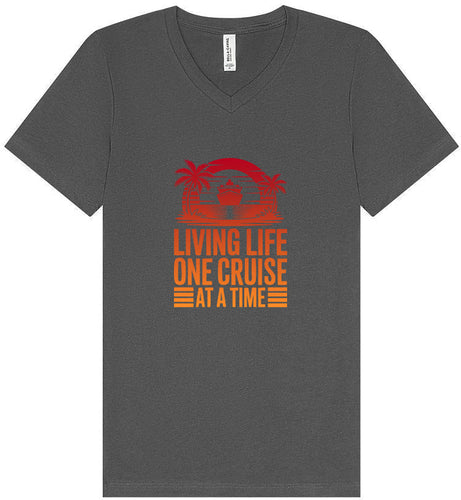 One Cruise at a Time Unisex V-Neck Shirt
