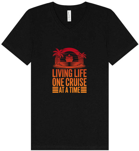 One Cruise at a Time Unisex V-Neck Shirt