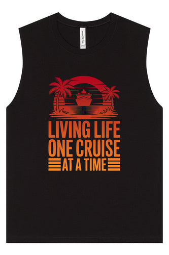 One Cruise at a Time Muscle Tank