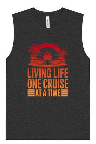One Cruise at a Time Muscle Tank