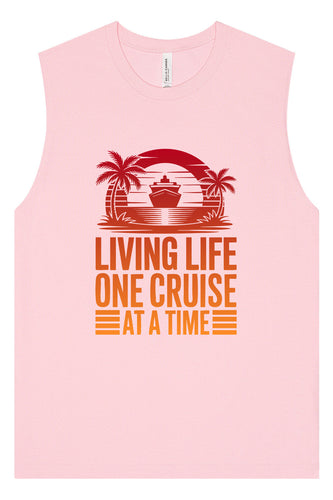 One Cruise at a Time Muscle Tank