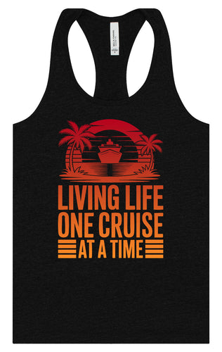 One Cruise at a Time Women's Racerback Tank