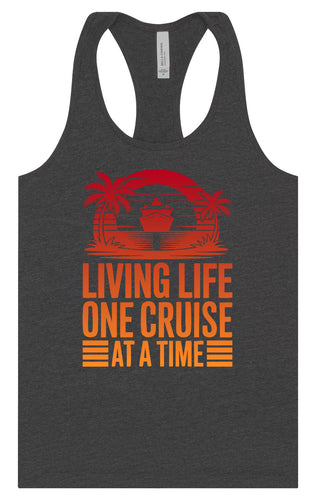 One Cruise at a Time Women's Racerback Tank