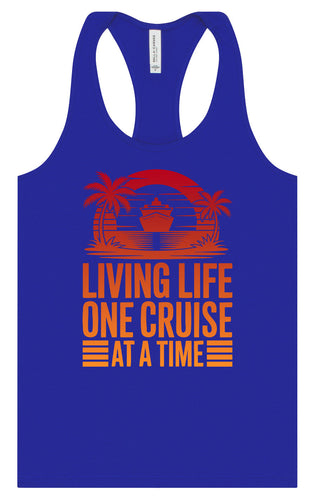 One Cruise at a Time Women's Racerback Tank