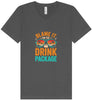 Blame it on the Drink Package Unisex V-Neck Shirt
