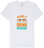 Blame it on the Drink Package Unisex V-Neck Shirt