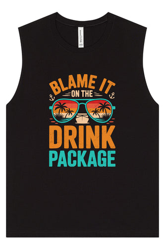 Blame it on the Drink Package Muscle Tank