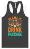 Blame it on the Drink Package Women's Racerback Tank