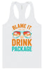 Blame it on the Drink Package Women's Racerback Tank