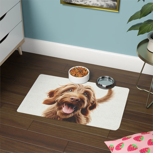 Non-Slip Pet Food Mat – Waterproof Feeding Mat for Dogs