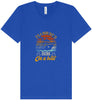 Drink on a Boat Unisex V-Neck Shirt