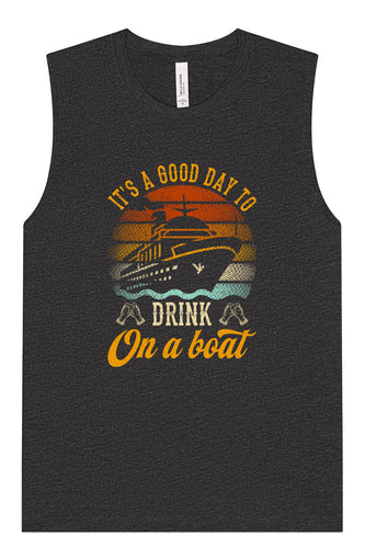 Drink on a Boat Muscle Tank