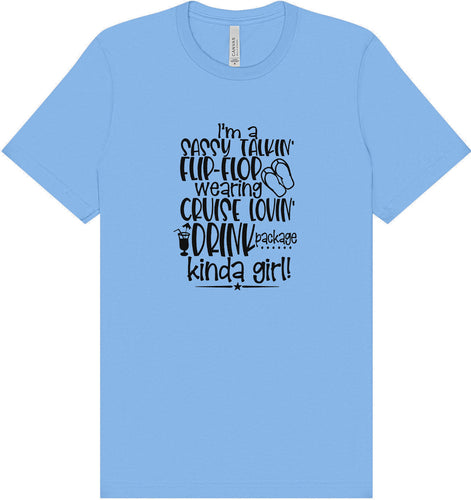 Cruise Lovin' Girl Adult Bella Canvas Shirt