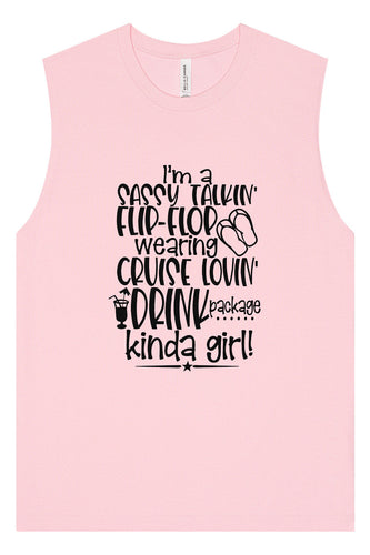 Cruise Lovin' Girl Muscle Tank