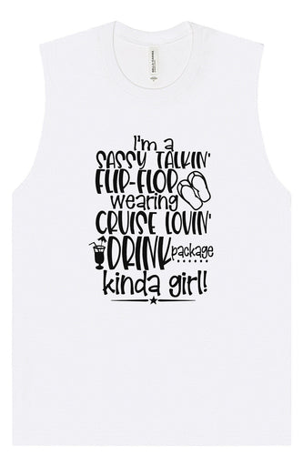 Cruise Lovin' Girl Muscle Tank