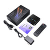 New Black Android RK3228A 2G/16G 4K HD TV BOX four Accessories and qr code manual