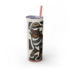 Skinny Tumbler with Straw – 20 oz Stainless Steel Cup