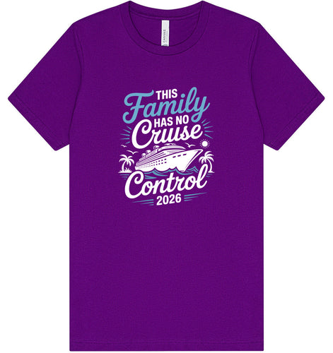 No Cruise Control 2026 Adult Bella Canvas Shirt
