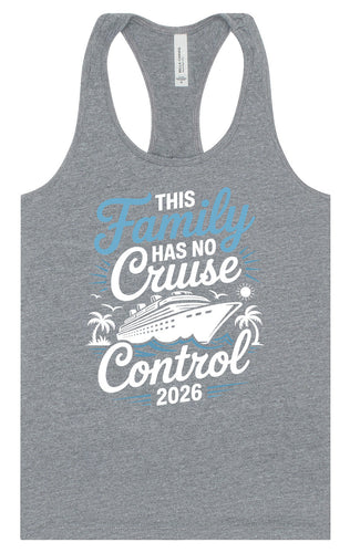 No Cruise Control 2026 Women's Racerback Tank