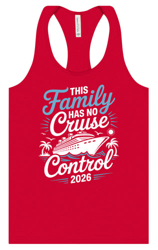 No Cruise Control 2026 Women's Racerback Tank