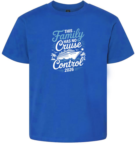 No Cruise Control 2026 Children's Gildan Soft Shirt