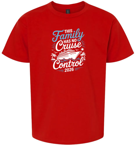 No Cruise Control 2026 Children's Gildan Soft Shirt