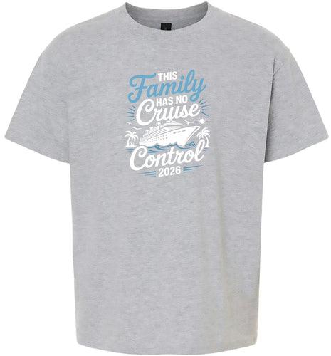 No Cruise Control 2026 Children's Gildan Soft Shirt