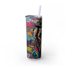 Skinny Tumbler with Straw – 20 oz Stainless Steel Cup