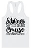 Siblings Don't Cruise Alone Women's Racerback Tank