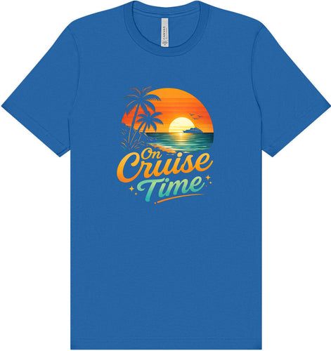 On Cruise Time Adult Bella Canvas Shirt