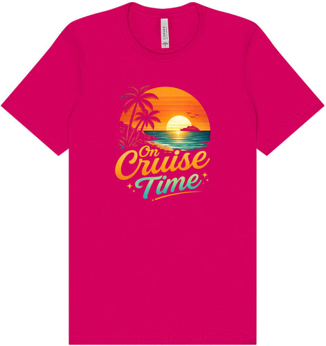 On Cruise Time Adult Bella Canvas Shirt