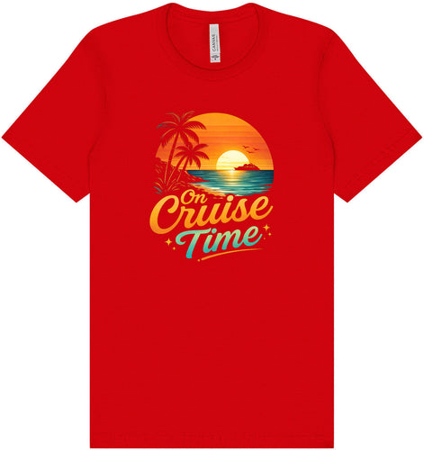 On Cruise Time Adult Bella Canvas Shirt