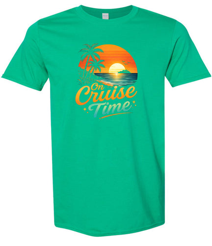 On Cruise Time Adult Gildan Soft Shirt