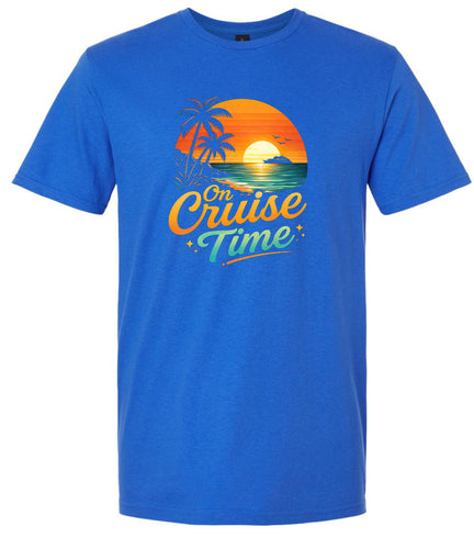 On Cruise Time Adult Gildan Soft Shirt