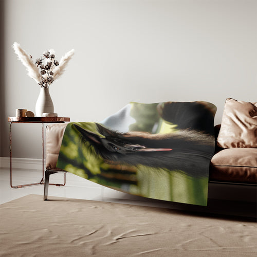 Sweatshirt Blanket – Plush Fleece Throw, 2 Size Options