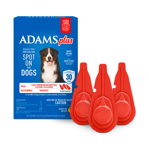 Adams Complete Indoor & Outdoor Flea Treatment System for XLarge Dogs 61–150 lbs
